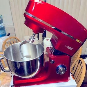 VIVOHOME 7.5 Quart Stand Mixer, 660W 6-Speed Tilt-Head